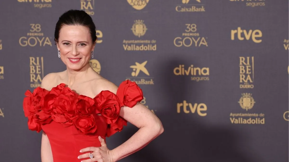 Spanish actress Aitana Sanchez Gijon awarded the Goya of  Honor 2025